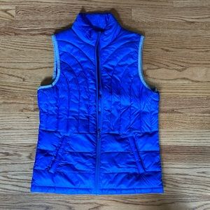 Packable down vest